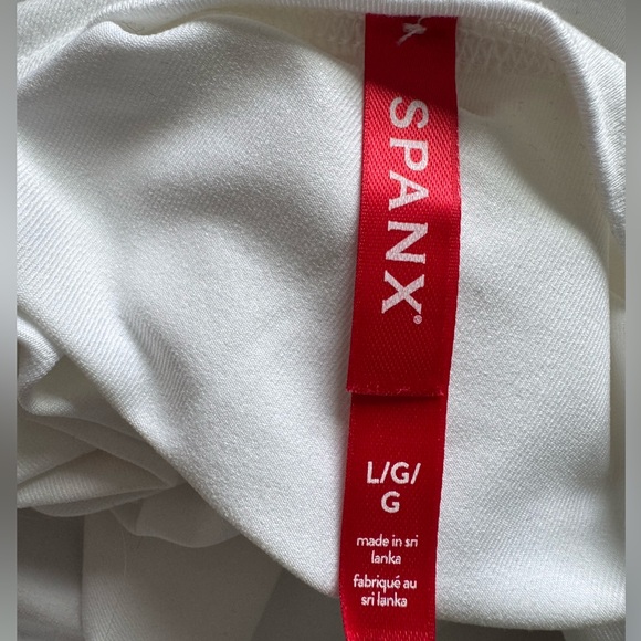 NWOT Spanx Suit Yourself White Long Sleeve Scoop Neck Bodysuit - Picture 5 of 7